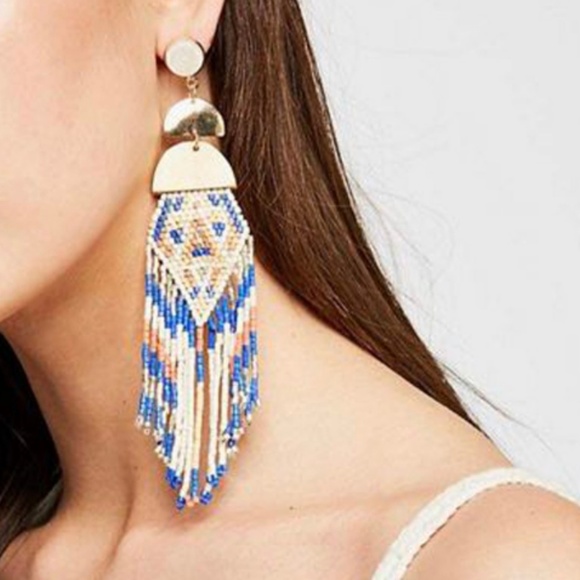 2x1 πHPππ Bohemian Tassel Earrings - Picture 3 of 6